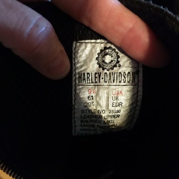 SOLD....Woman Harley boots - Picture 5 of 5